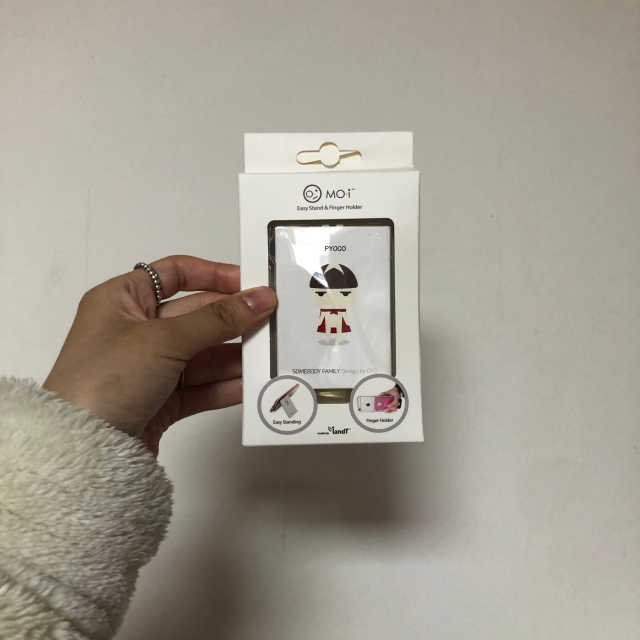 모아이 핑거홀더 리뷰 사진