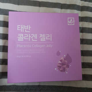 네츄럴굿띵스 태반 콜라겐 젤리 15포 — 5점을 준 리뷰어가 2018년 11월 올린 사용 사진