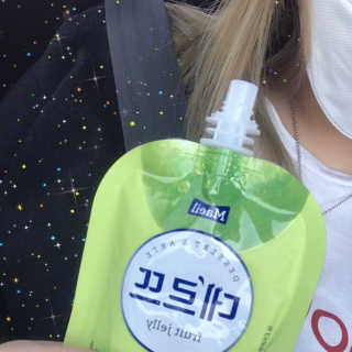 데르뜨 떠먹는 과일 3종, 짜먹는 과일 2종 총 10개 체험 — 5점을 준 리뷰어가 2020년 3월 올린 사용 사진