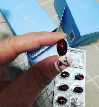 네츄럴굿띵스 잇츠 크릴 1세트 60캡슐 — 5점을 준 리뷰어가 2020년 1월 올린 사용 사진