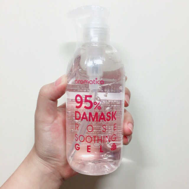 다마스크 로즈 수딩젤 리뷰 사진