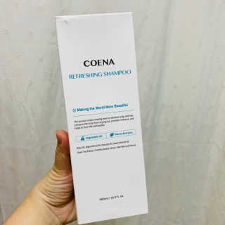 코에나샴푸 500ml — 4.5점을 준 리뷰어가 2019년 8월 올린 사용 사진
