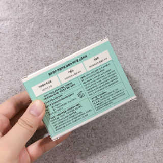 솝퓨리 노세범 샴푸바 지성두피 고체샴푸 — 4.5점을 준 리뷰어가 2019년 7월 올린 사용 사진