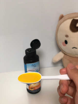 오메가-3스무디 [오메가스무디] 짜먹는 오메가3 DHA 임산부 어린이 — 4.5점을 준 리뷰어가 2018년 11월 올린 사용 사진