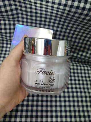 파시스 올인원 진주 화이트닝 크림 100ml — 5점을 준 리뷰어가 2019년 4월 올린 사용 사진