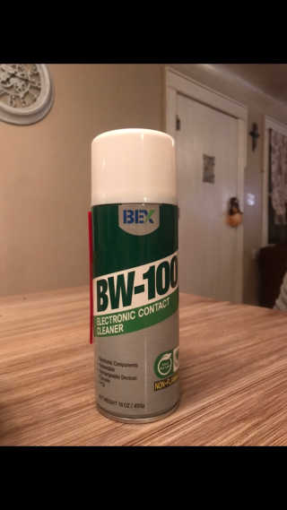 BW-100, 전자 접점 클리너 — 5점을 준 리뷰어가 2019년 10월 올린 사용 사진