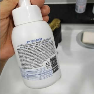 솔테라피 솔티 크리미 클렌징폼 300ml — 5점을 준 리뷰어가 2019년 4월 올린 사용 사진