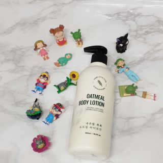 (주)에네스티 내추럴 촉촉  오트밀 바디로션 500ml — 4점을 준 리뷰어가 2019년 12월 올린 사용 사진