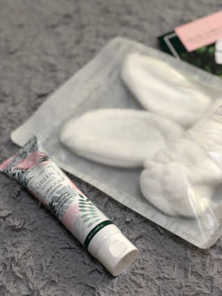 포레스트힐 그린 밸런스 클렌져 100ml + 토끼 헤어밴드 — 3점을 준 리뷰어가 2020년 2월 올린 사용 사진