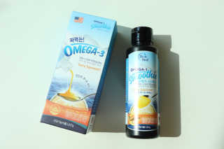 오메가-3스무디 [오메가스무디] 짜먹는 오메가3 DHA 임산부 어린이 — 4점을 준 리뷰어가 2019년 3월 올린 사용 사진