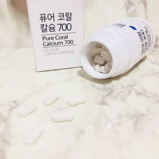 네츄럴굿띵스 퓨어 코랄 칼슘 700 30일분 — 4.67점을 준 리뷰어가 2018년 11월 올린 사용 사진