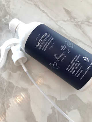 셀로몬 토일렛 스프레이 500ml — 5점을 준 리뷰어가 2018년 5월 올린 사용 사진