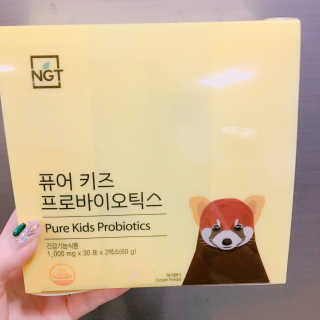 네츄럴굿띵스 퓨어 키즈 프로바이오틱스 60포 — 5점을 준 리뷰어가 2019년 6월 올린 사용 사진