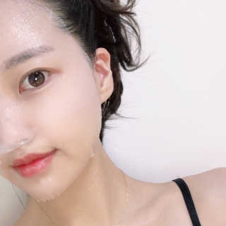 쥬시줄리 체리블라썸 젤리겔 마스크 — 5점을 준 리뷰어가 2020년 3월 올린 사용 사진