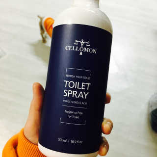 셀로몬 토일렛 스프레이 500ml — 4.33점을 준 리뷰어가 2018년 5월 올린 사용 사진
