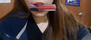 [블랙루즈] 에어 핏 벨벳 틴트 시즌2 中 택1+랜덤1 — 4점을 준 리뷰어가 2018년 10월 올린 사용 사진