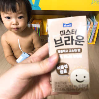 헤이미스터브라운 [매일유업] 헤이 미스터브라운 12개입 — 5점을 준 리뷰어가 2019년 9월 올린 사용 사진