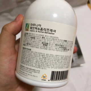 마무니아 패브릭 앤 홈리프레셔 + 5종 키트 — 3.5점을 준 리뷰어가 2019년 8월 올린 사용 사진