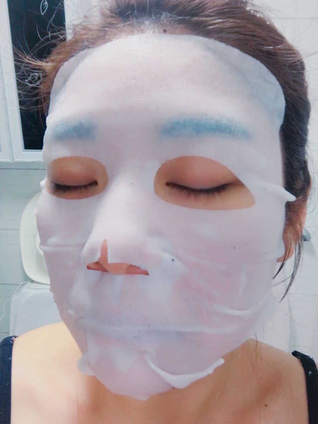 블랙캐비디올마스크 리뷰 사진