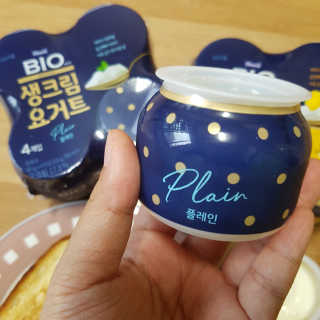 [매일 바이오] 생크림요거트 플레인 12개 + 유자 12개 — 5점을 준 리뷰어가 2019년 6월 올린 사용 사진