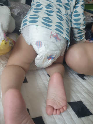 보솜이 액션핏 팬티형 — 5점을 준 리뷰어가 2019년 3월 올린 사용 사진