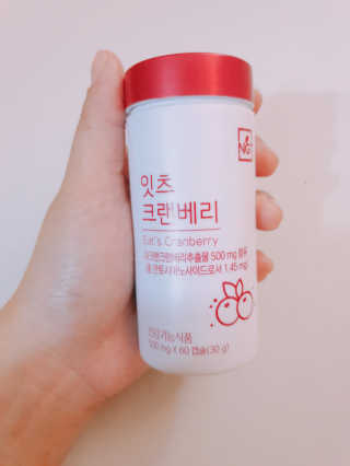 네츄럴굿띵스 잇츠 크랜베리 1병 30일분 — 2.5점을 준 리뷰어가 2019년 11월 올린 사용 사진
