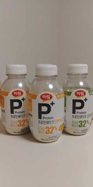 하림 P+ 닭가슴살 프로틴 쉐이크 — 4점을 준 리뷰어가 2019년 6월 올린 사용 사진