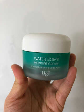 오지아이 워터 밤 모이스처 크림 50ml — 5점을 준 리뷰어가 2020년 2월 올린 사용 사진