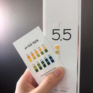 포므시 스노우화이트클렌징폼pH5.5 — 5점을 준 리뷰어가 2019년 6월 올린 사용 사진