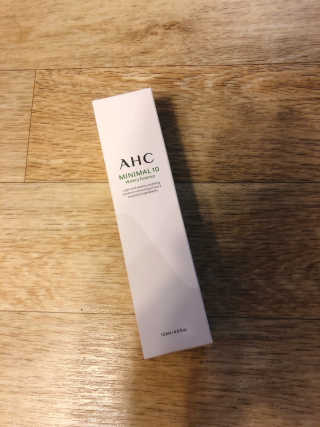 AHC 에이 에이치 씨 미니멀 10 워터리 에센스 — 4.5점을 준 리뷰어가 2018년 12월 올린 사용 사진