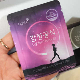 [감량공식] 다이어트 건강기능식품 — 5점을 준 리뷰어가 2019년 12월 올린 사용 사진