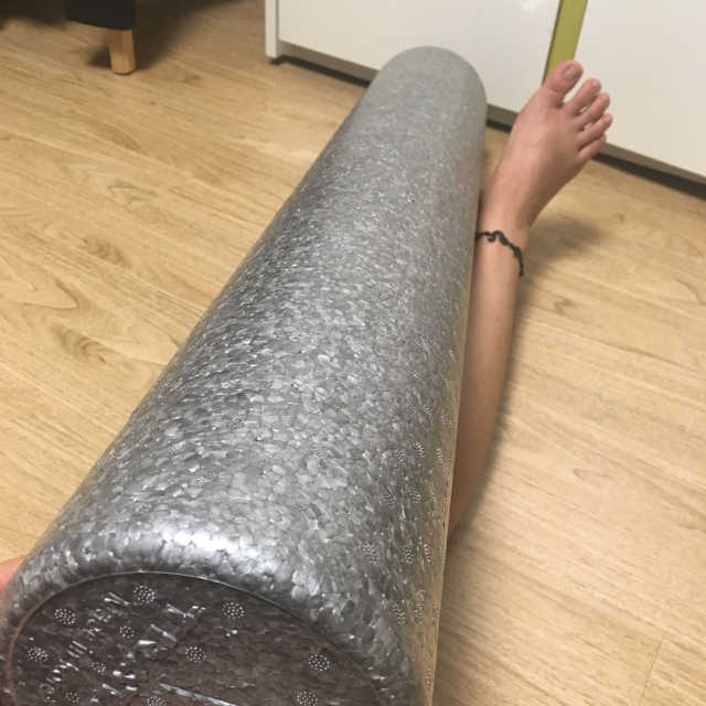 트라택 EPP 폼롤러 90cm[블루] 리뷰 사진