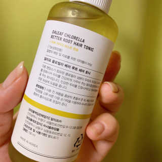 달리프 클로렐라 베러 루트 헤어토닉 100ml — 3.5점을 준 리뷰어가 2020년 3월 올린 사용 사진