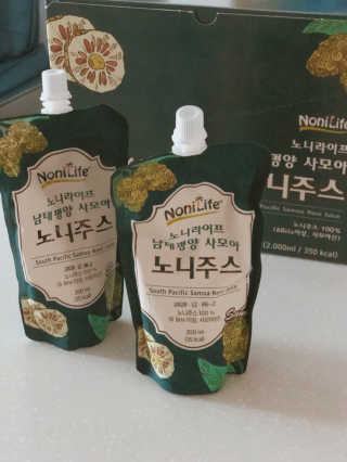 장수농가 남태평양 사모아 노니 원액 1L or 200mlx10팩 중 택 1 — 5점을 준 리뷰어가 2019년 1월 올린 사용 사진