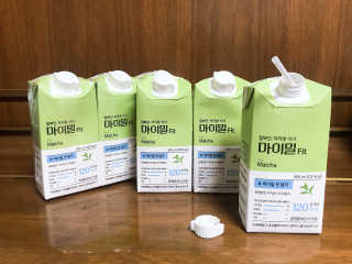 낫띵베럴 잘빠진 저지방 식사 마이밀Fit 말차 6팩 — 4점을 준 리뷰어가 2019년 7월 올린 사용 사진