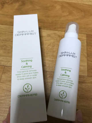 [더마허브] 스킨룩스 더마미스트 150ml — 4점을 준 리뷰어가 2018년 3월 올린 사용 사진