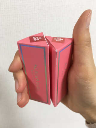 [블랙루즈] 로즈 벨벳 립스틱 택1+랜덤1 — 3.5점을 준 리뷰어가 2019년 1월 올린 사용 사진