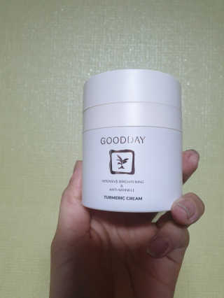 GoodDay Skincare GoodDay 강황크림 50g — 4점을 준 리뷰어가 2020년 2월 올린 사용 사진