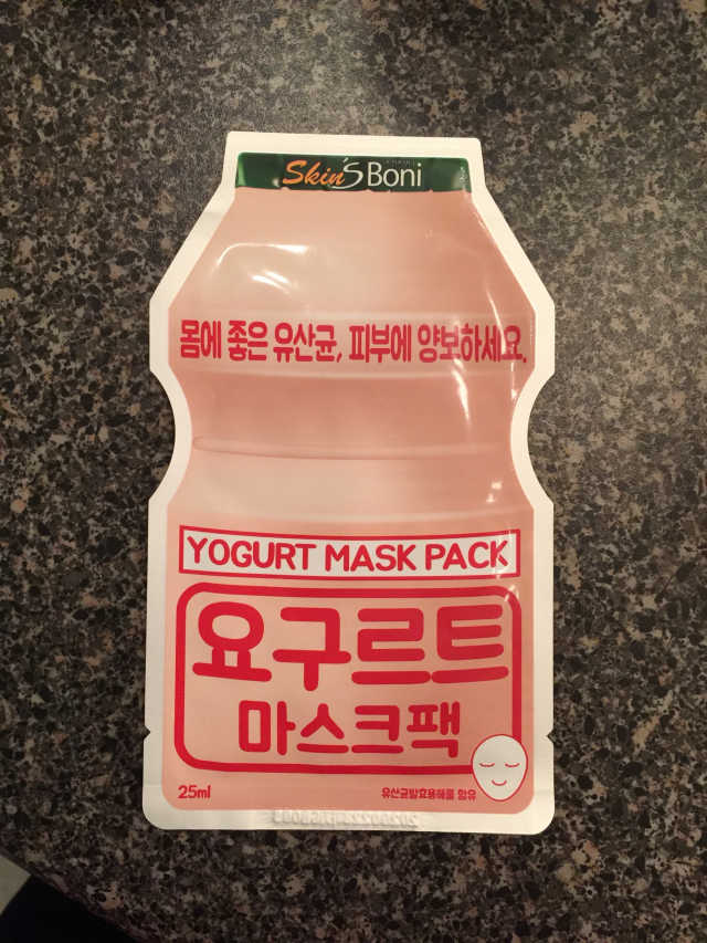 스킨스보니 요거트 마스크팩 리뷰 사진