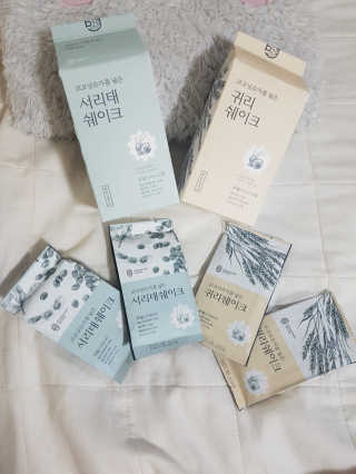 [착한습관]건강한 한끼, 귀리 쉐이크와 서리태 쉐이크 — 4점을 준 리뷰어가 2019년 10월 올린 사용 사진