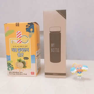 장수농가 리얼깔라만시 원샷 50ml 10팩+보틀 — 5점을 준 리뷰어가 2019년 5월 올린 사용 사진