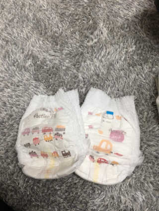 보솜이 액션핏 팬티형 — 4점을 준 리뷰어가 2019년 4월 올린 사용 사진