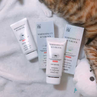 지고트 화이트닝 유브이 썬블럭 크림 70ml,1+1 — 4.5점을 준 리뷰어가 2019년 8월 올린 사용 사진
