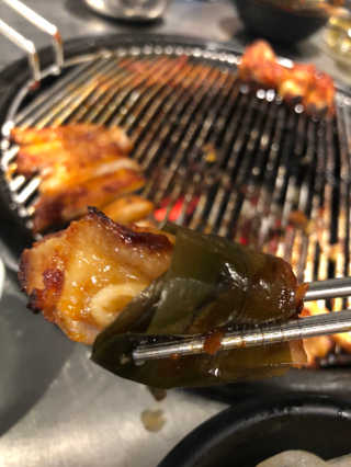 [서울숯불닭갈비] 닭갈비 세트메뉴 — 5점을 준 리뷰어가 2018년 8월 올린 사용 사진