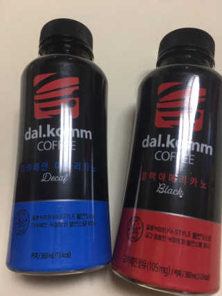 [빙그레] 달콤커피 콜라보 디카페인, 블랙 아메리카노 — 4.5점을 준 리뷰어가 2019년 1월 올린 사용 사진