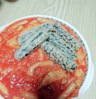 화곡미담 옛날 떡볶이 — 5점을 준 리뷰어가 2020년 3월 올린 사용 사진
