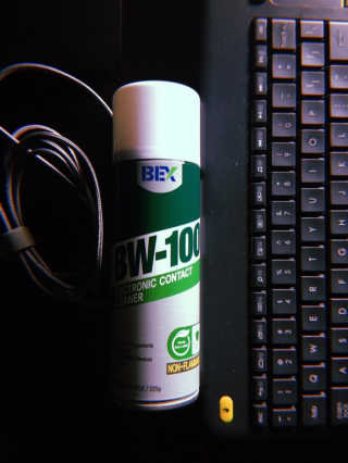 BW-100, 전자 접점 클리너 — 5점을 준 리뷰어가 2019년 9월 올린 사용 사진