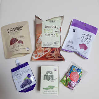 [맘마레시피] 육아맘을 위한 간식정기배송 — 5점을 준 리뷰어가 2019년 11월 올린 사용 사진