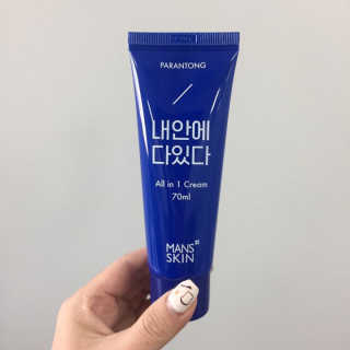 맨즈스킨 파란통 내안에다있다 — 4점을 준 리뷰어가 2017년 11월 올린 사용 사진