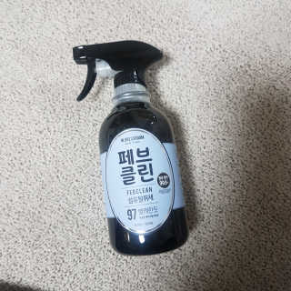 더블유드레스룸 페브클린 500ml — 5점을 준 리뷰어가 2018년 11월 올린 사용 사진